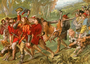 Was soll er haben, der den Hirsch getötet hat