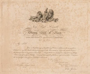 Eine Auswahl von zwanzig der malerischsten Ansichten in Paris und Umgebung: Widmungsseite