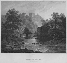 Dilston Tower, Northumberland, 1814