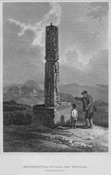 Monumentale Säule, nahe Wooler, Northumberland, 1814