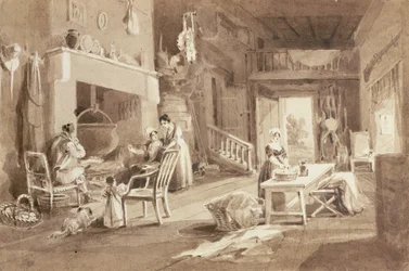 Küche in Brathay Hall
