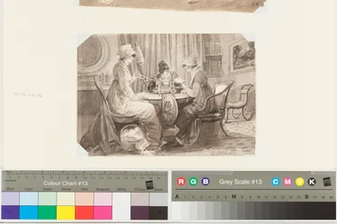Spinnen, Lesen und Schreiben, 17. Februar 1807