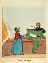 Leinenhändler, 1818