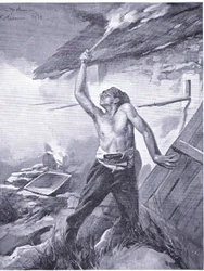 Ein Grenzvorfall aus dem Balkankrieg 1912, aus Hutchinson