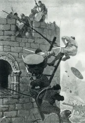 Die Belagerung von Carmarthen Castle