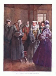 Königin Mary und Knot hatten viele Gespräche miteinander