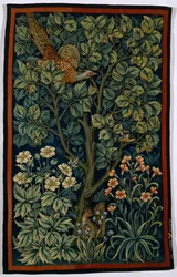 Fasan, hergestellt von Morris & Co. 1916