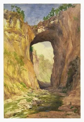Natural Bridge, Virginia, 1876