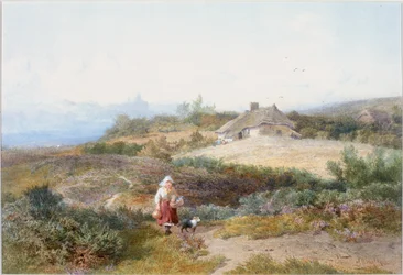 Hüttenszene