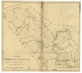 Eine Karte, Middlesex County