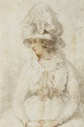 Porträt einer Dame, 1780er Jahre