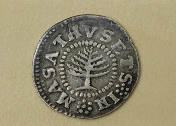 Pine Tree Shilling, 1667-1682