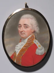Porträt von Generalleutnant Daniel Burr