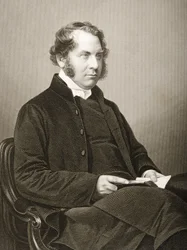 Henry Montagu Villiers (1813-61) graviert von D.J. Pound nach einem Foto, aus 