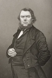 Hugh Stowell Brown (1823-86) graviert von D.J. Pound nach einem Foto, aus 