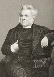 John Angell James (1785-1859) graviert von D.J. Pound nach einem Foto, aus 