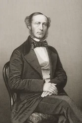 John Walter (1818-94), graviert von D.J. Pound nach einem Foto, aus 