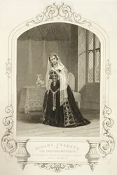 Madame Celeste als Prinzessin Katherine, Akt V Szene 2 von 