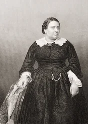 Madame Marietta Alboni (1824-94) graviert von D.J. Pound nach einem Foto, aus 