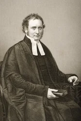 Robert Bickersteth (1816-84), graviert von D.J. Pound nach einem Foto, aus 