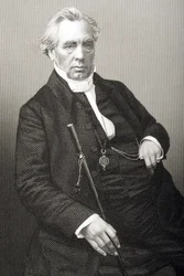 Samuel Dousland Waddy (1804-76), graviert von D.J. Pound nach einem Foto, aus 