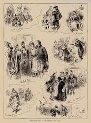 Kostümball im Bedford Park Club