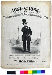 1851 und 1862 oder Du hattest mich in Einundfünfzig, aber nicht in Zweiundsechzig