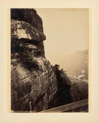 Hickory Nut Gap, von Chimney Rock, North Carolina
