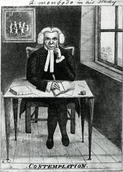 Kontemplation - Lord Monboddo in seinem Studierzimmer, 1784