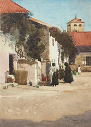 Innenhof von Segovia