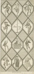 Betley Glasfenster - Morris-Tänzer