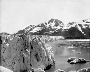 Muir-Gletscher, Alaska, USA, 1893