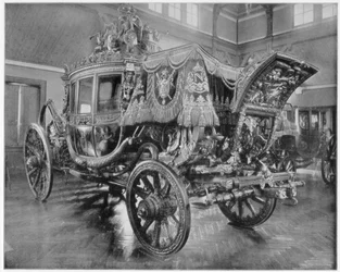 Napoleons Kutsche, Versailles, spätes 19. Jahrhundert