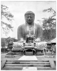 Der Große Bronze-Buddha, Japan, späte 19. Jahrhundert