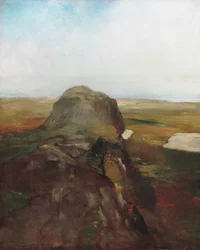 Herbststudie, Blick über Hanging Rock, Newport, R.I., 1868