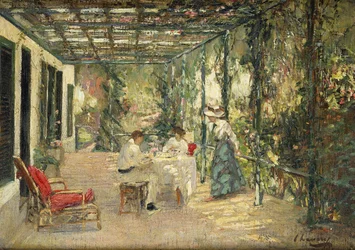 Frühstück auf der Terrasse