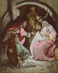 Die Weisen finden das Jesuskind