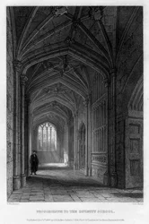 Proscholium zur Divinity School, Oxford, 1836