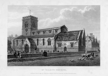 St. Giles Kirche, Oxford, 1834