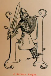 Ein normannischer Ritter, ca. 1860
