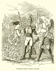 Rücksichtsvoller Umgang des Scipio Africanus