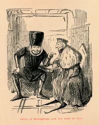 Heinrich von Bolingbroke und der Herzog von York, um 1860