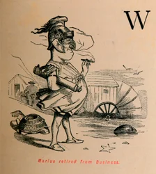 Marius zog sich aus dem Geschäft zurück, 1852
