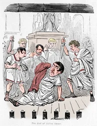 Das Ende von Julius Caesar, 1852