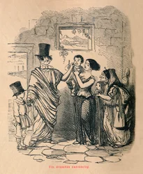 Tib Gracchus wirbt um Unterstützung, 1852