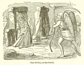 Die Zeit kegelt die Druiden aus