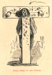 Titus Oates im Pranger, 1897