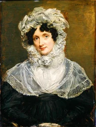 Porträt von Frau Bolding, 1832