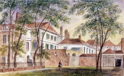 Ansicht des Hauses und Museums der verstorbenen Herzogin von Portland (1715-1785) 1796