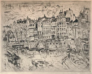 In der Nähe der Pont St Michel